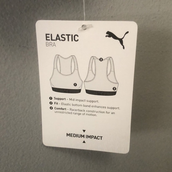 Puma Sports Bra Size Medium - Picture 5 of 5